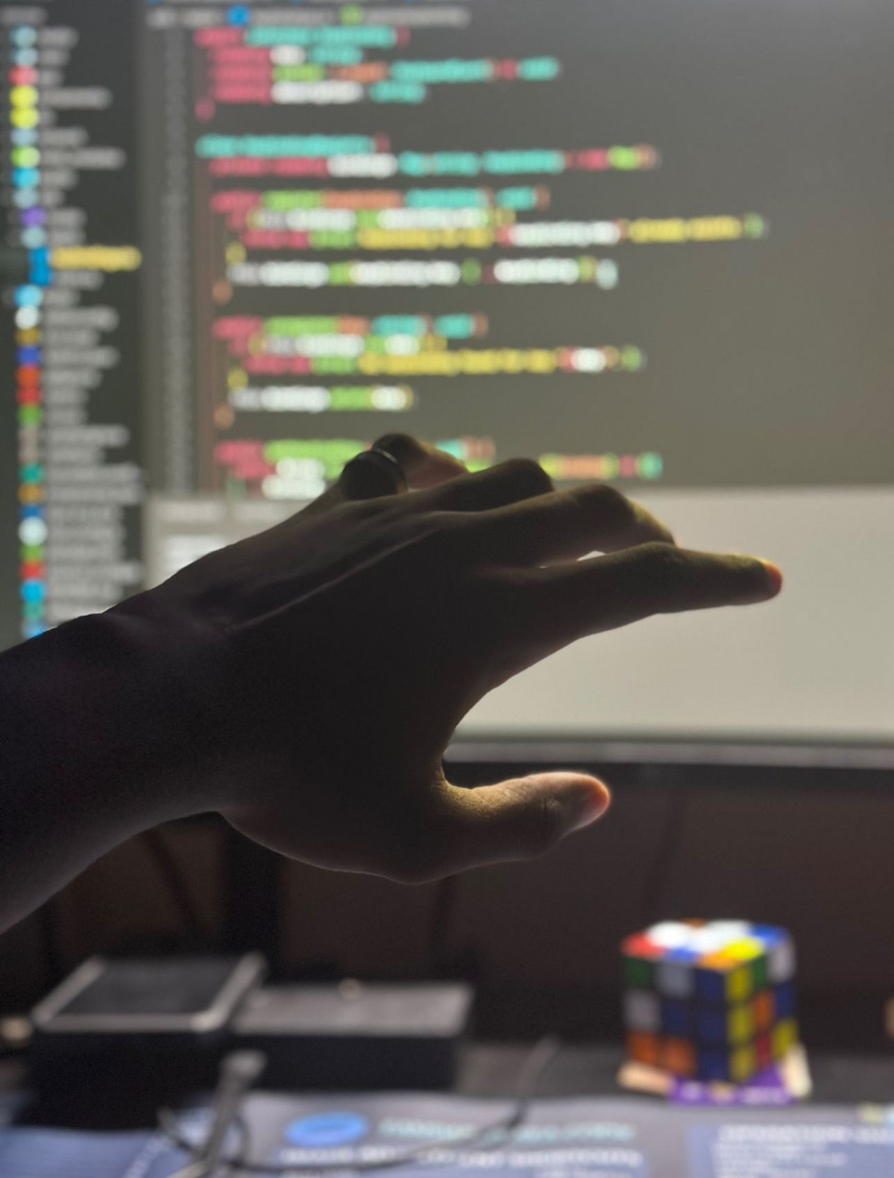 A picture of my workspace